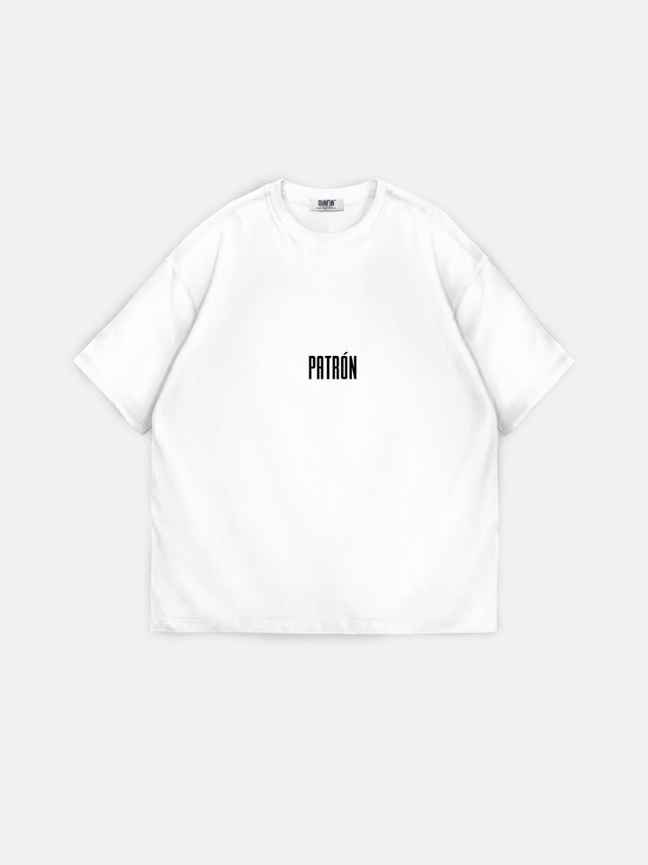 T-shirt Oversize Patron - Ecru
