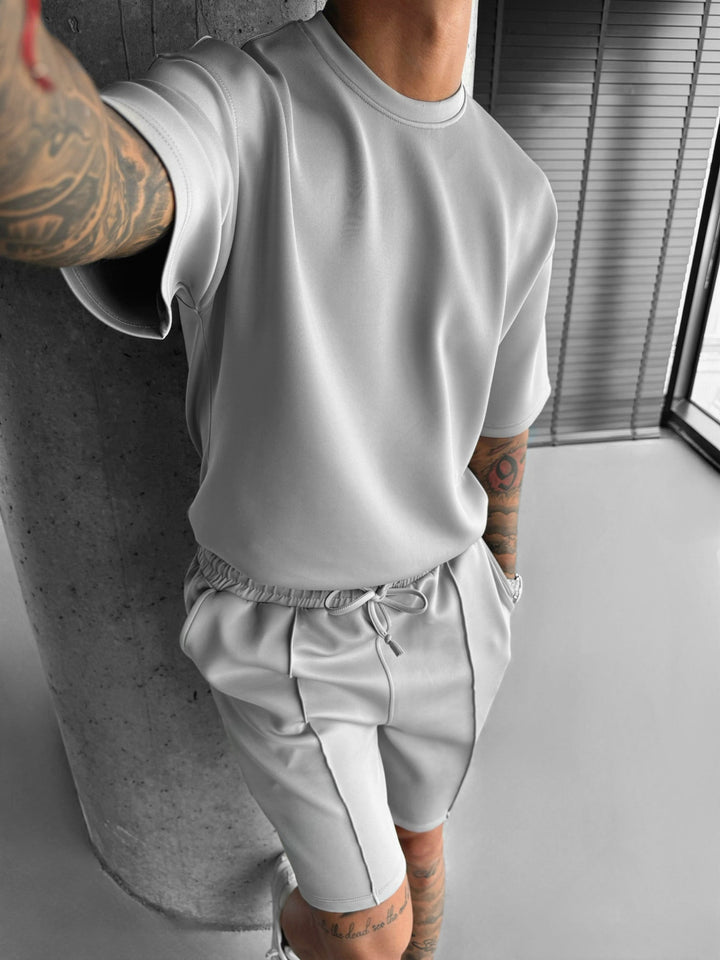 T-shirt Regular Fit Diver - Szary