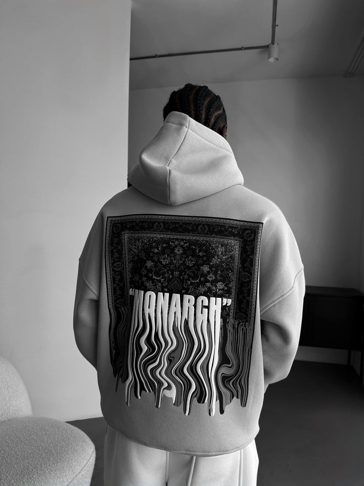 Oversize Monarch Hoodie - Szary