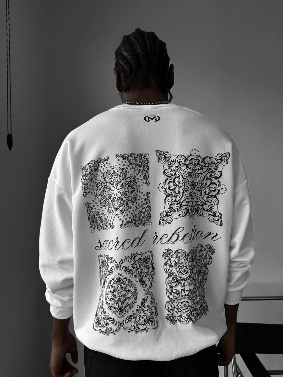 Sweter Oversize Sacred Rebellion - Ecru