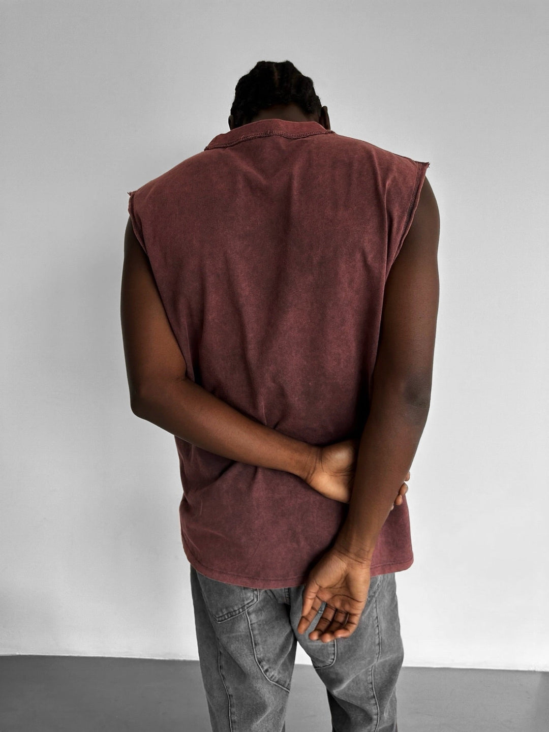 Oversize Prany TankTop - Bordeaux