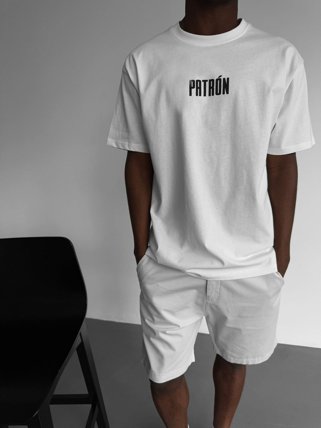 T-shirt Oversize Patron - Ecru