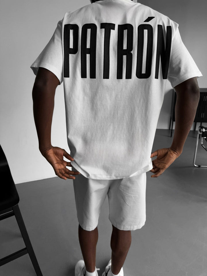 T-shirt Oversize Patron - Ecru