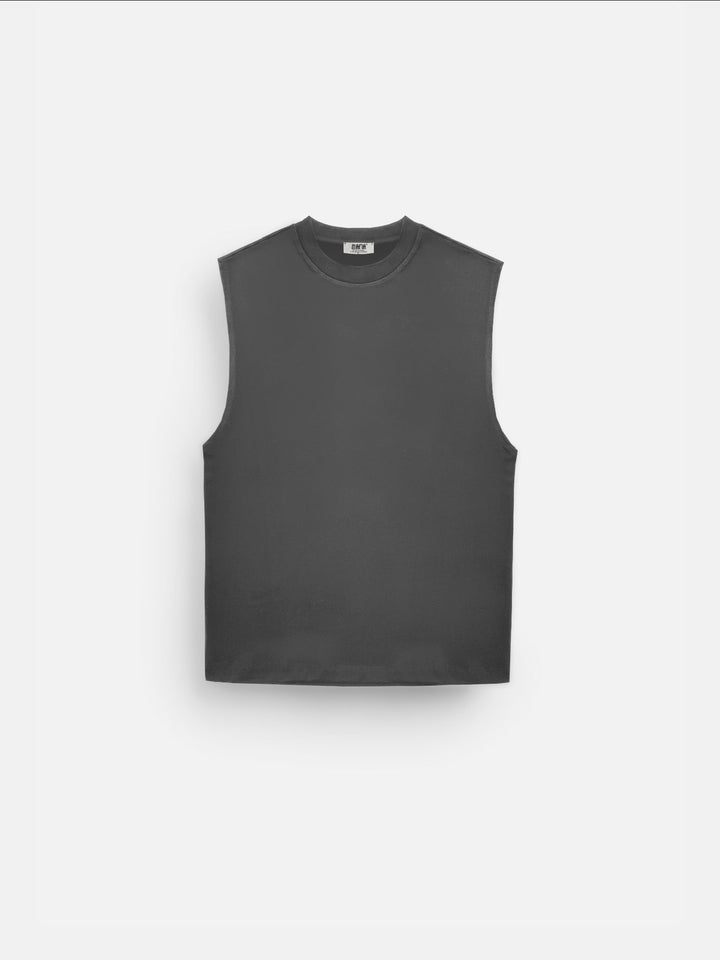 Oversize Basic Tanktop - Antracyt