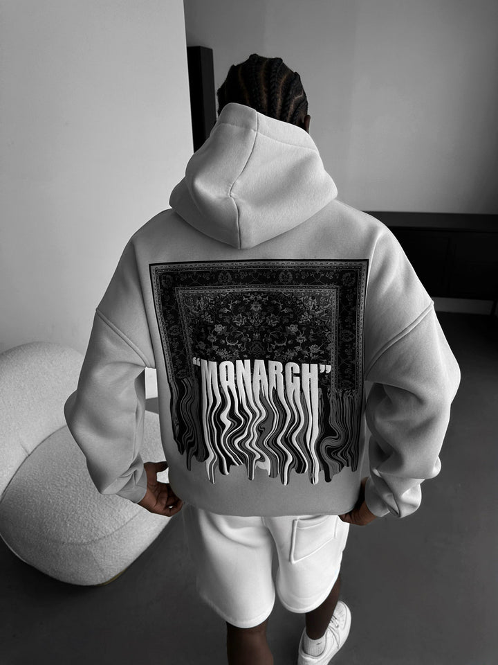 Oversize Monarch Hoodie - Szary