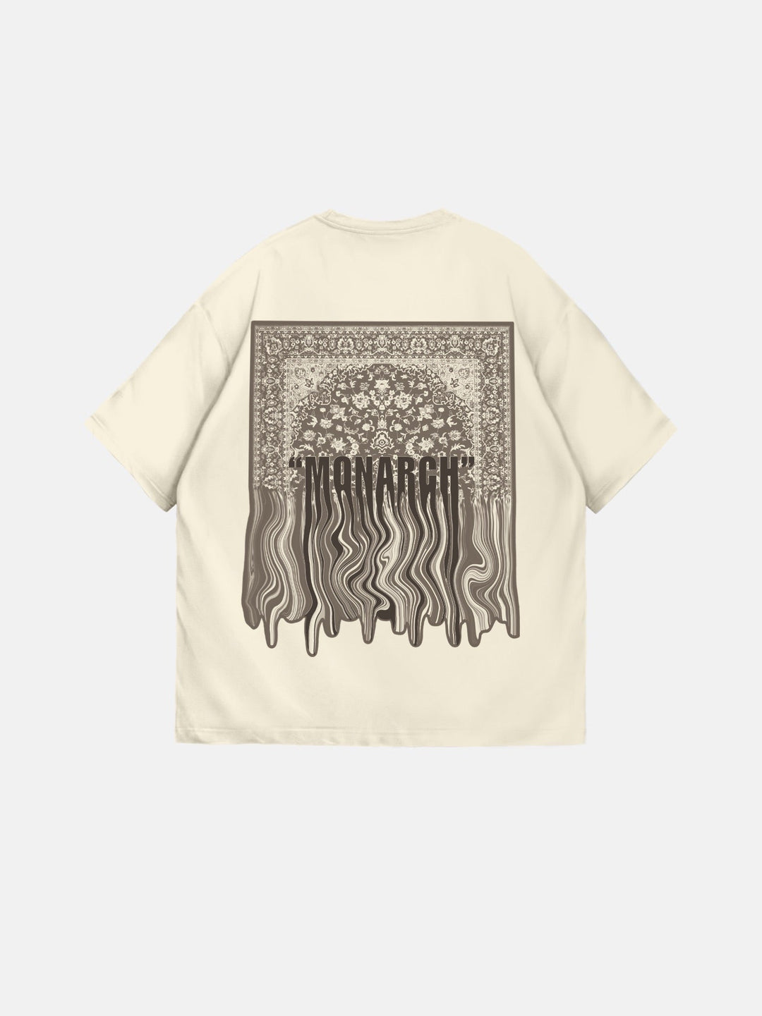 T-Shirt Oversize Monarch - Antique White