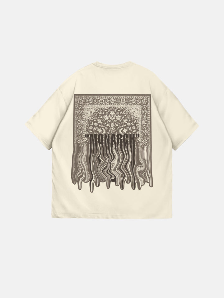 T-Shirt Oversize Monarch - Antique White