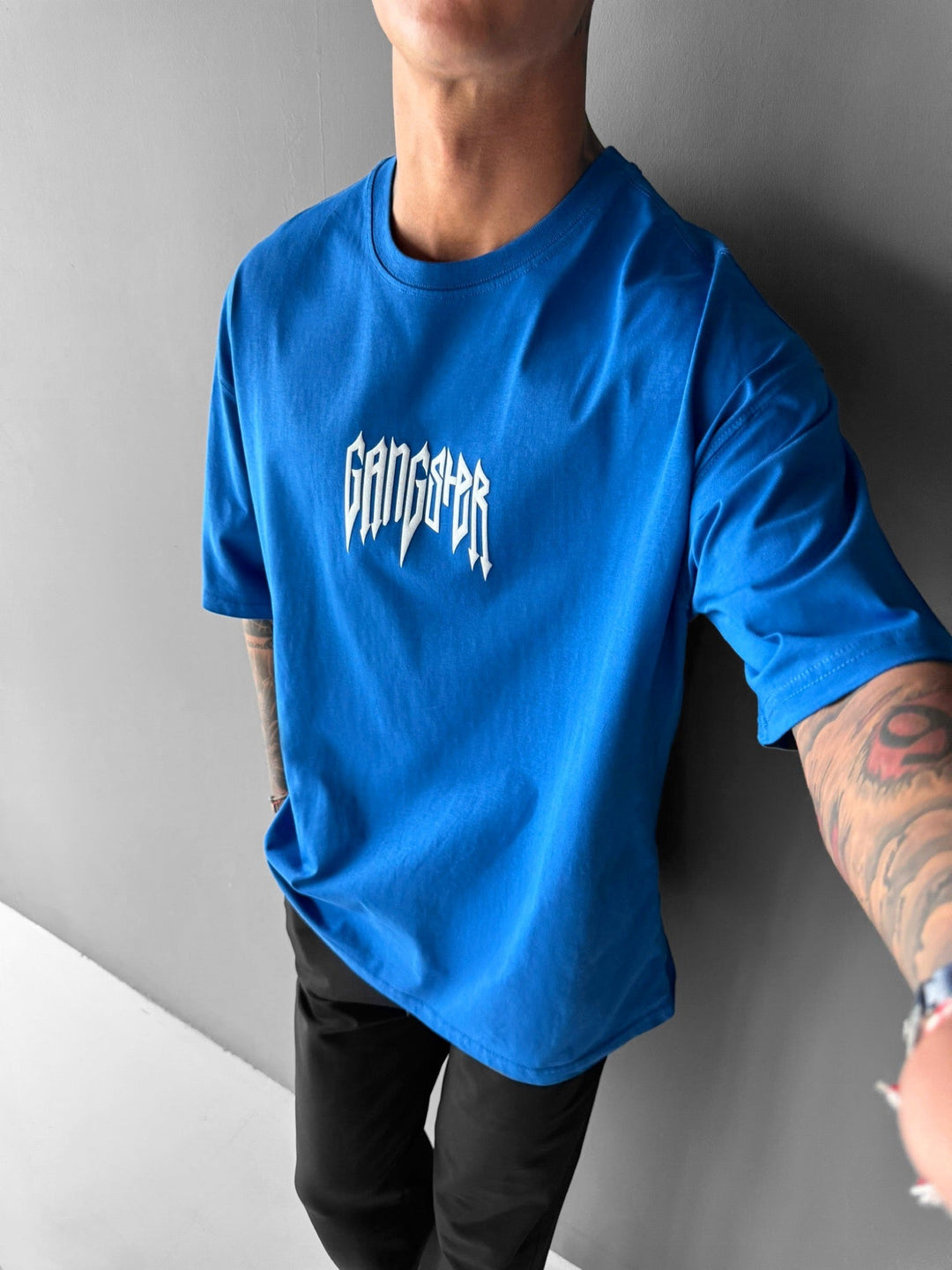 T-shirt Oversize Gangster - Saks