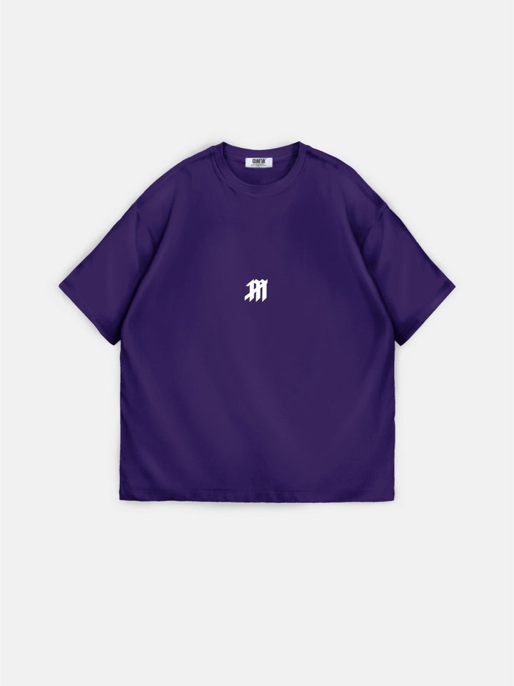 Koszulka Oversize z Myszką - Acai