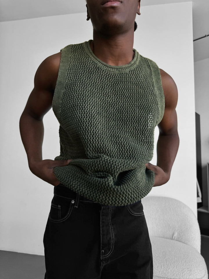 Oversize Prany Top - Khaki