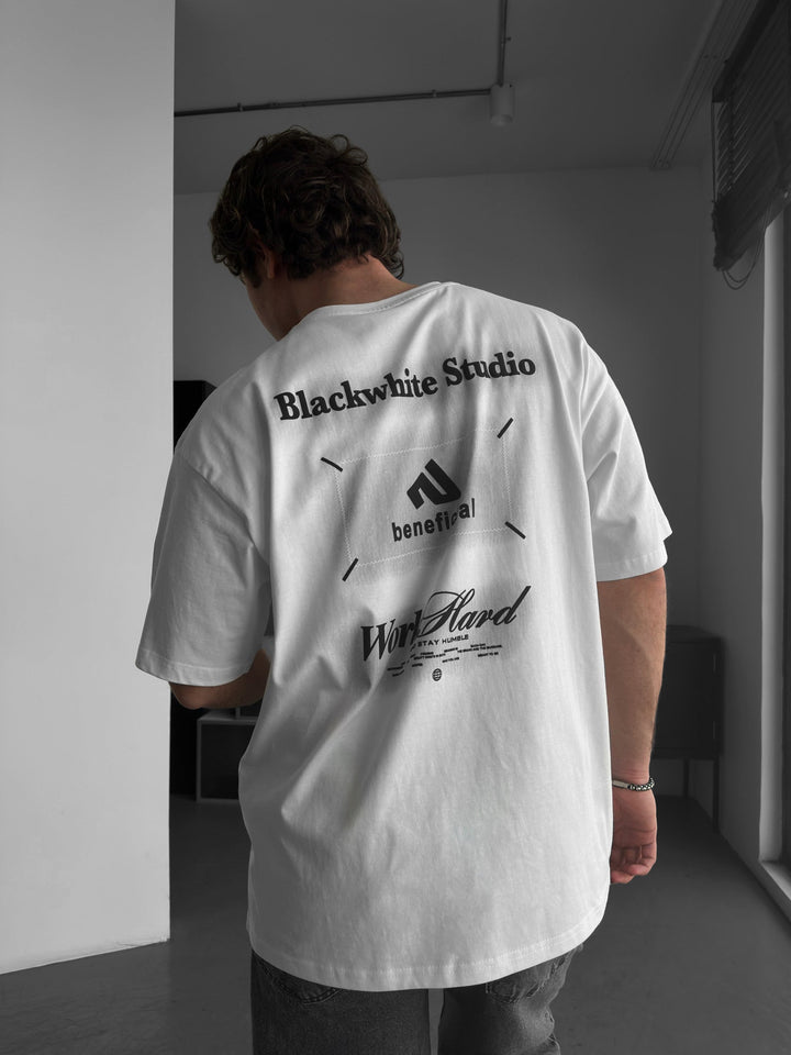 Oversize Beneficial T-shirt - Ecru