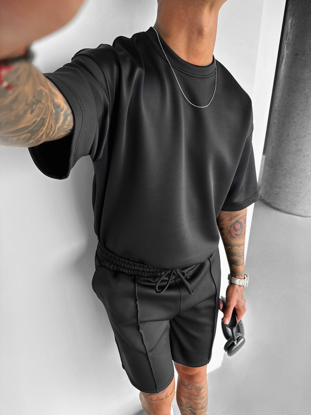 Koszulka Diver Regular Fit - Czarna