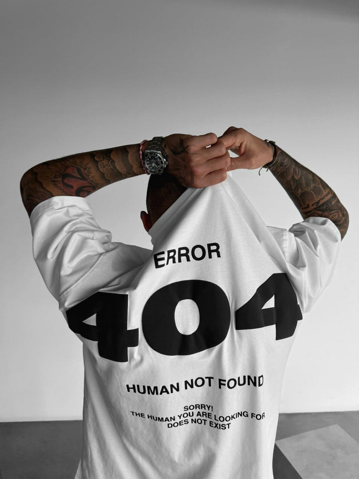 Oversize 404 T-shirt - Ecru