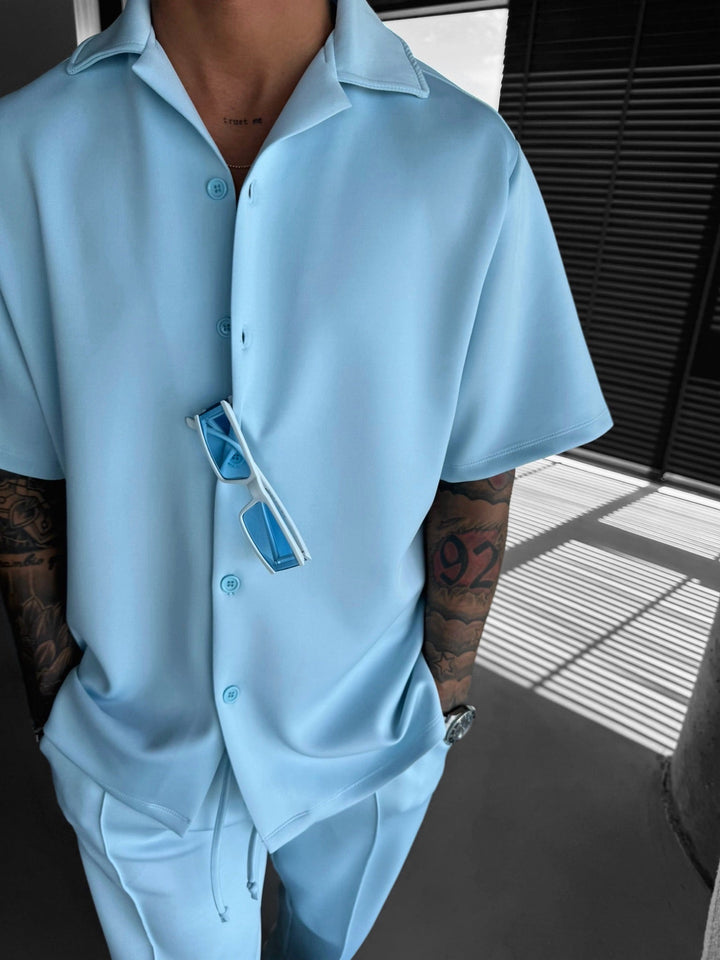 Koszula Diver Oversize - Baby Blue