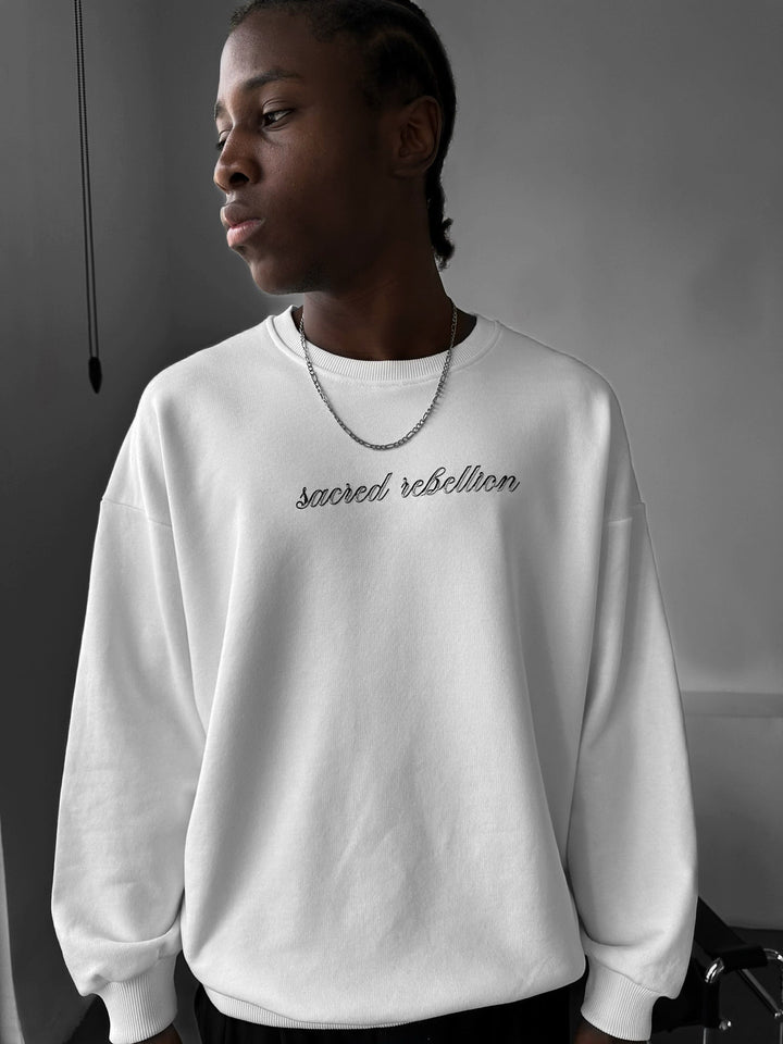 Sweter Oversize Sacred Rebellion - Ecru