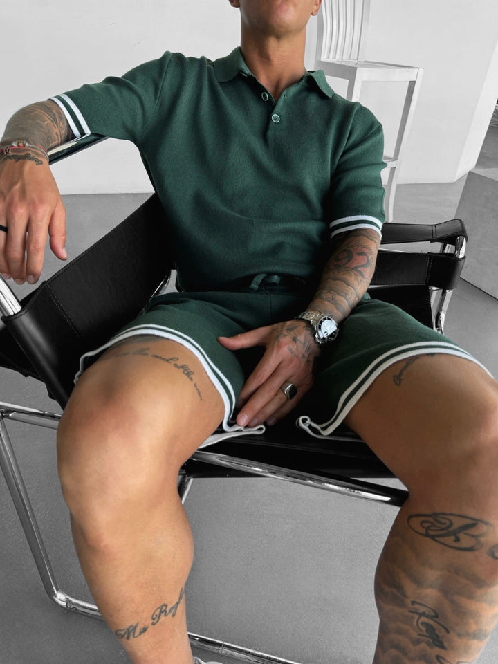 T-shirt Regular Fit - Ciemny Las