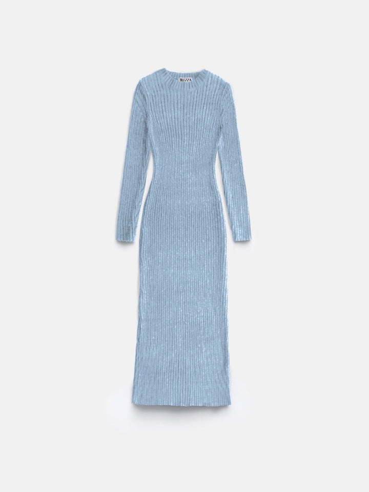 Sukienka Maxi Knit - Babyblue