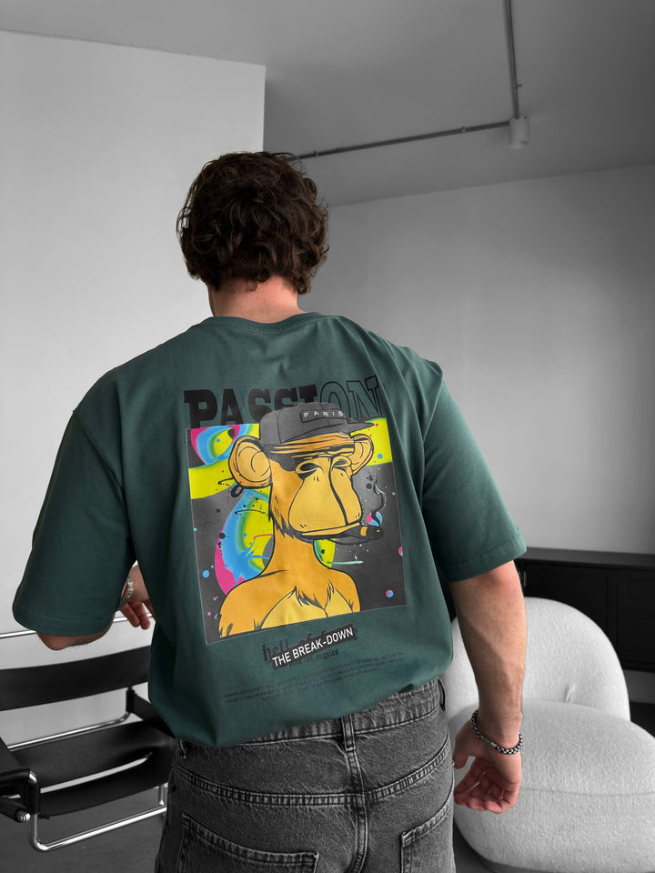 T-shirt Oversize Passion - Khaki