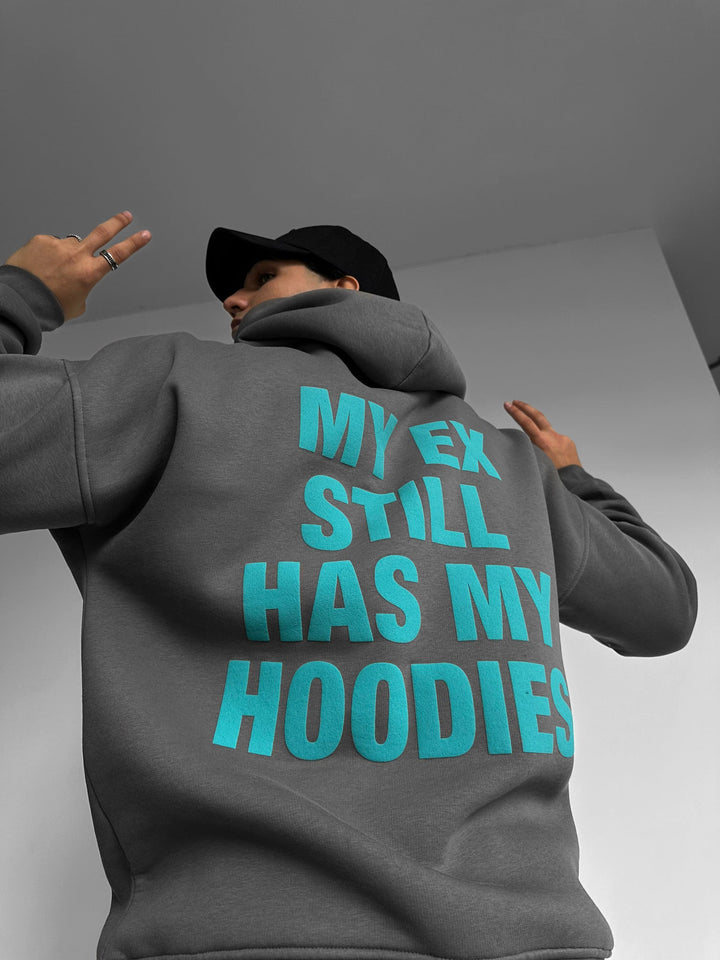 Hoodie Oversize EX Część II - Antracyt
