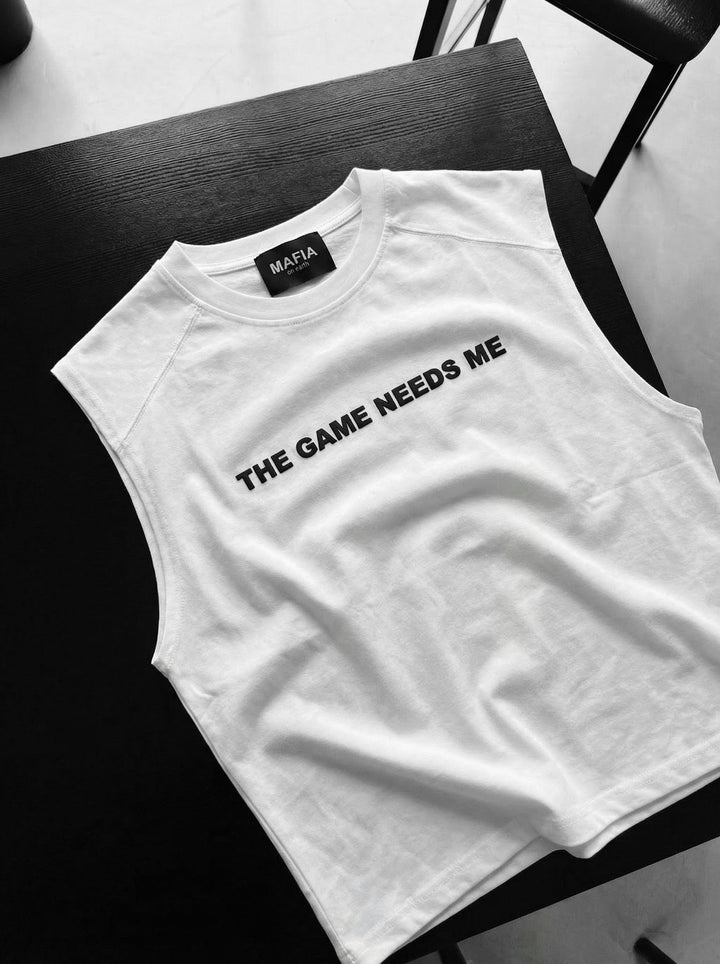 Oversize Game Tanktop - Ecru