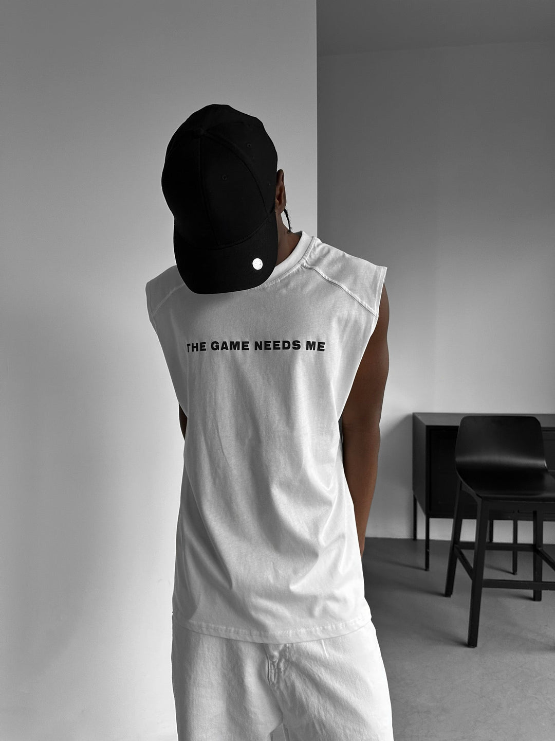 Oversize Game Tanktop - Ecru