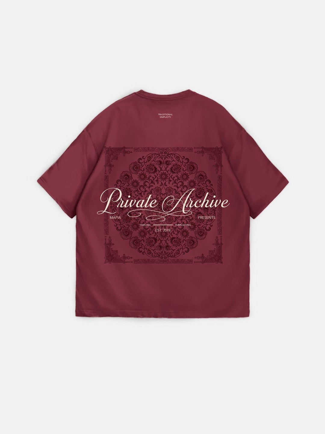 T-shirt Oversize Private Archive - Port Royale