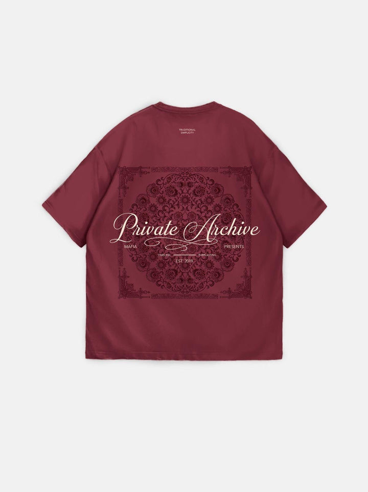 T-shirt Oversize Private Archive - Port Royale