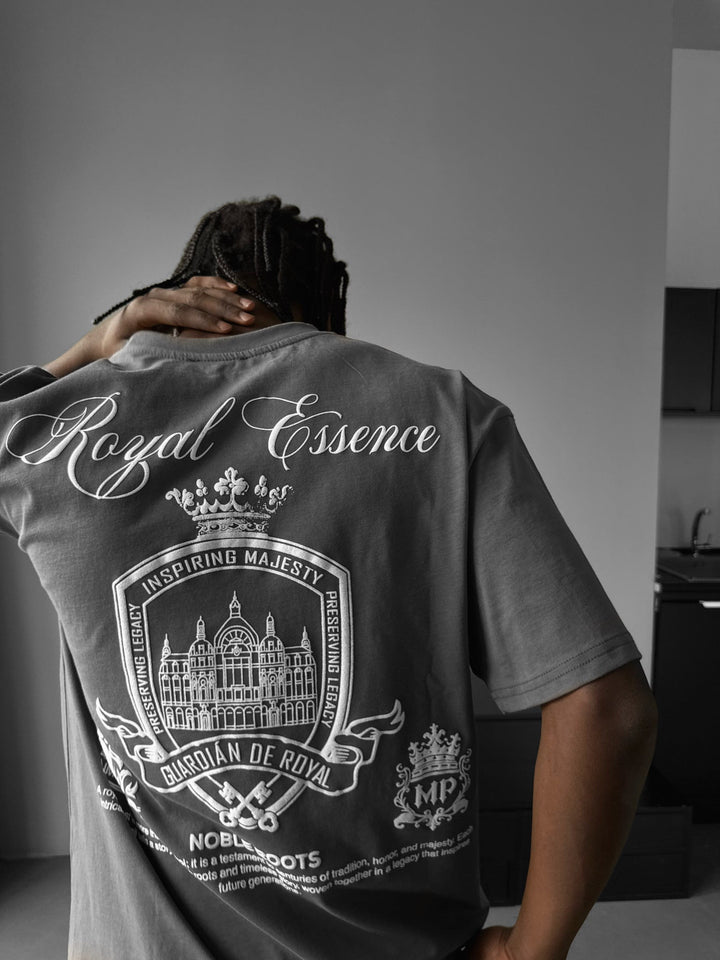T-shirt Oversize Royale Essence - Antracyt