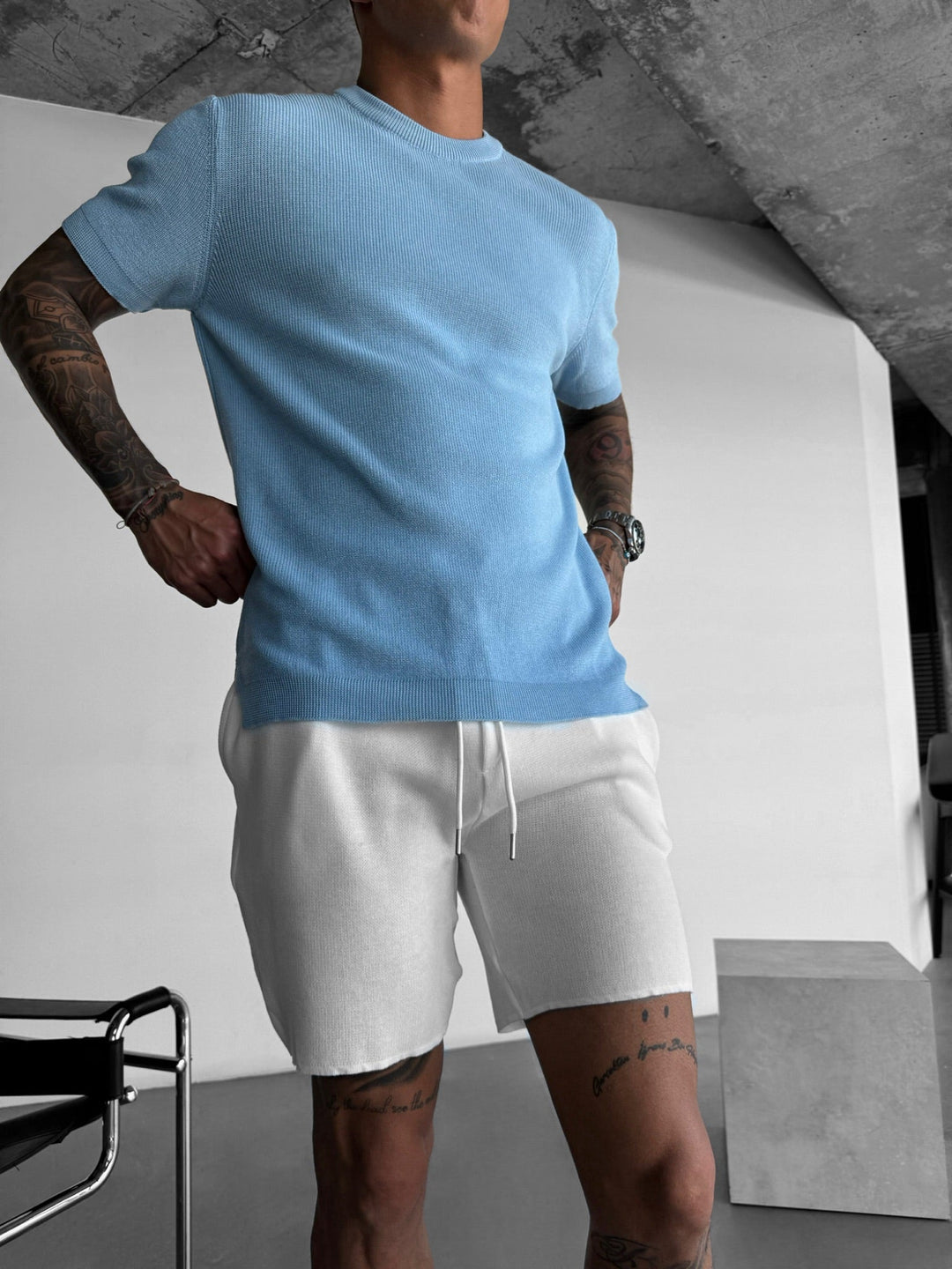 Oversize T-Shirt - Babyblue