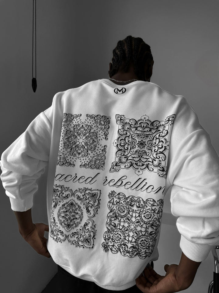 Sweter Oversize Sacred Rebellion - Ecru