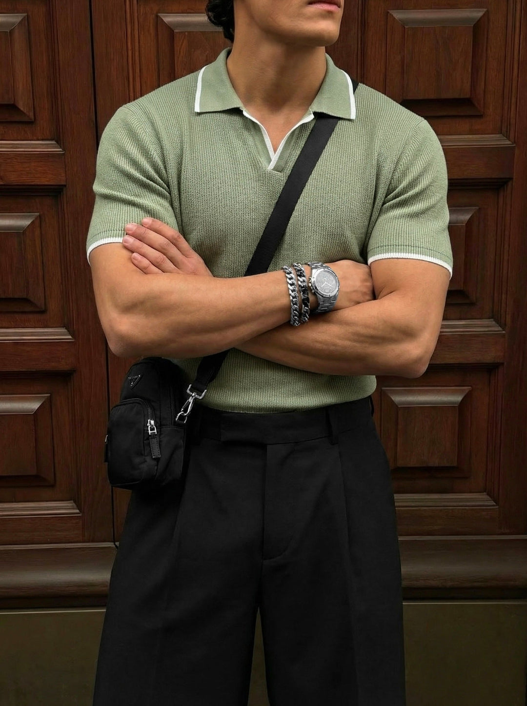 Koszulka Polo Regular Fit - Zielona
