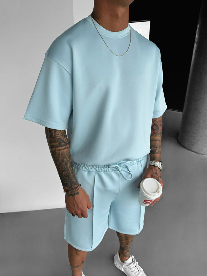 Koszulka Diver Regular Fit - Babyblue