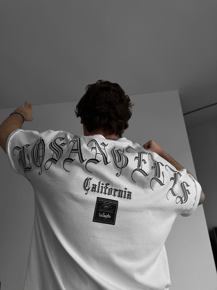 Oversize T-shirt Los Angeles - Ecru