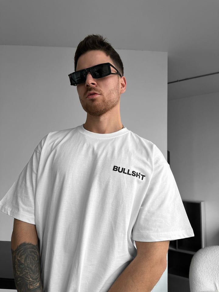 Oversize Kissing T-shirt - Ecru