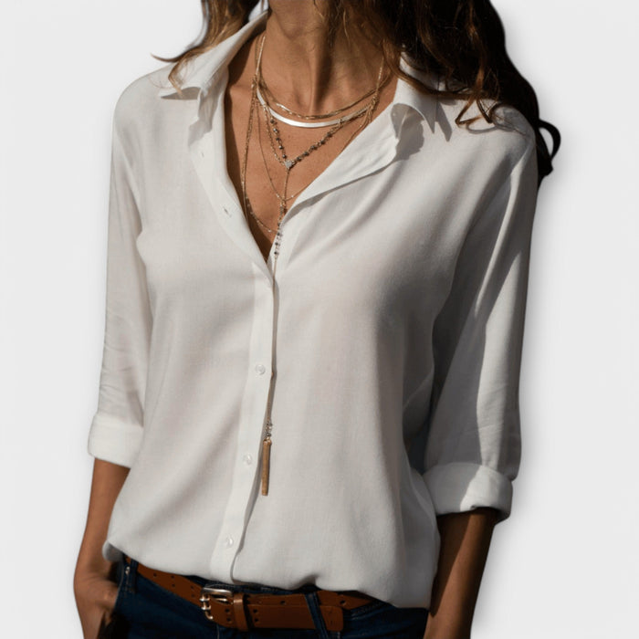 Elegancki Button-Up bluzka