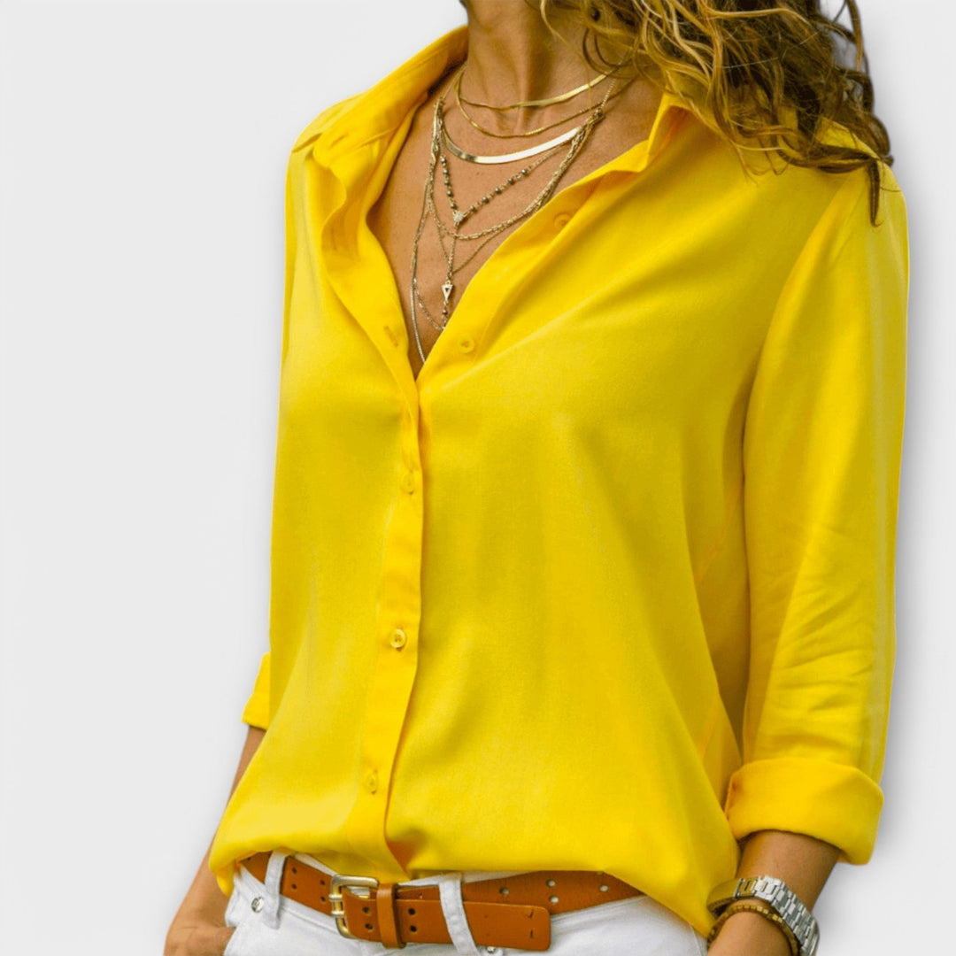 Elegancki Button-Up bluzka
