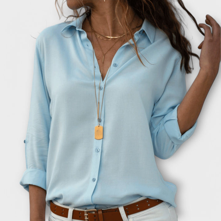 Elegancki Button-Up bluzka