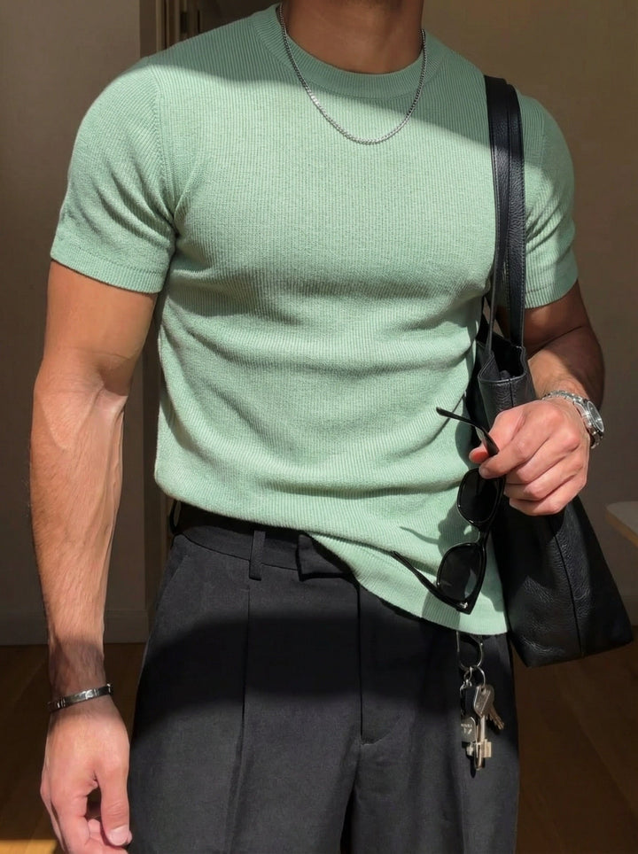 Oversize T-shirt - Zielony
