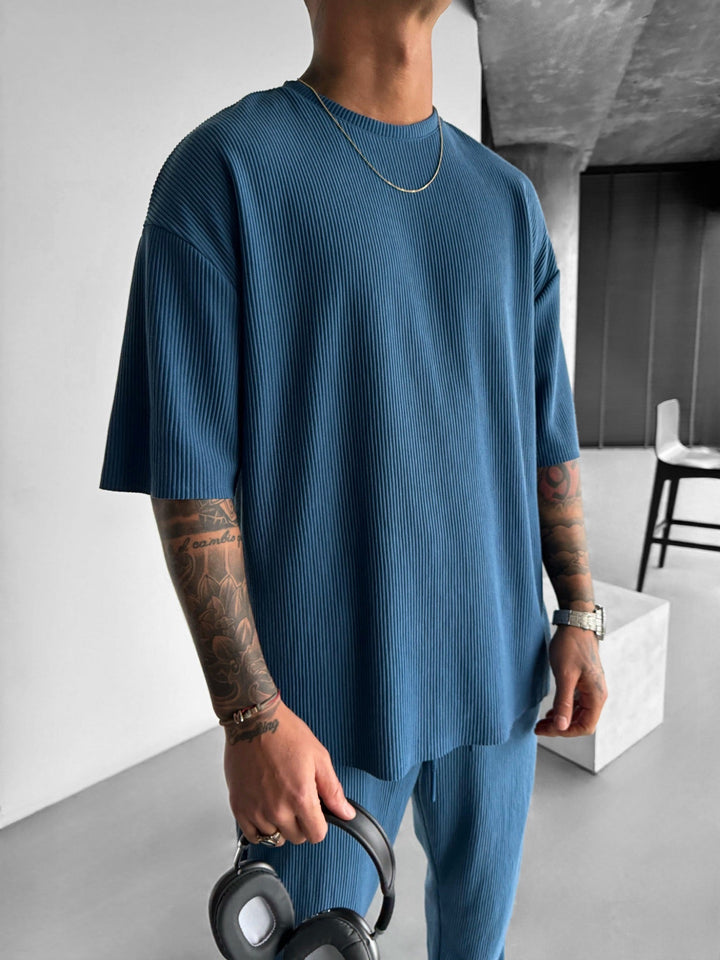 Oversize Cord Tee - Indygo