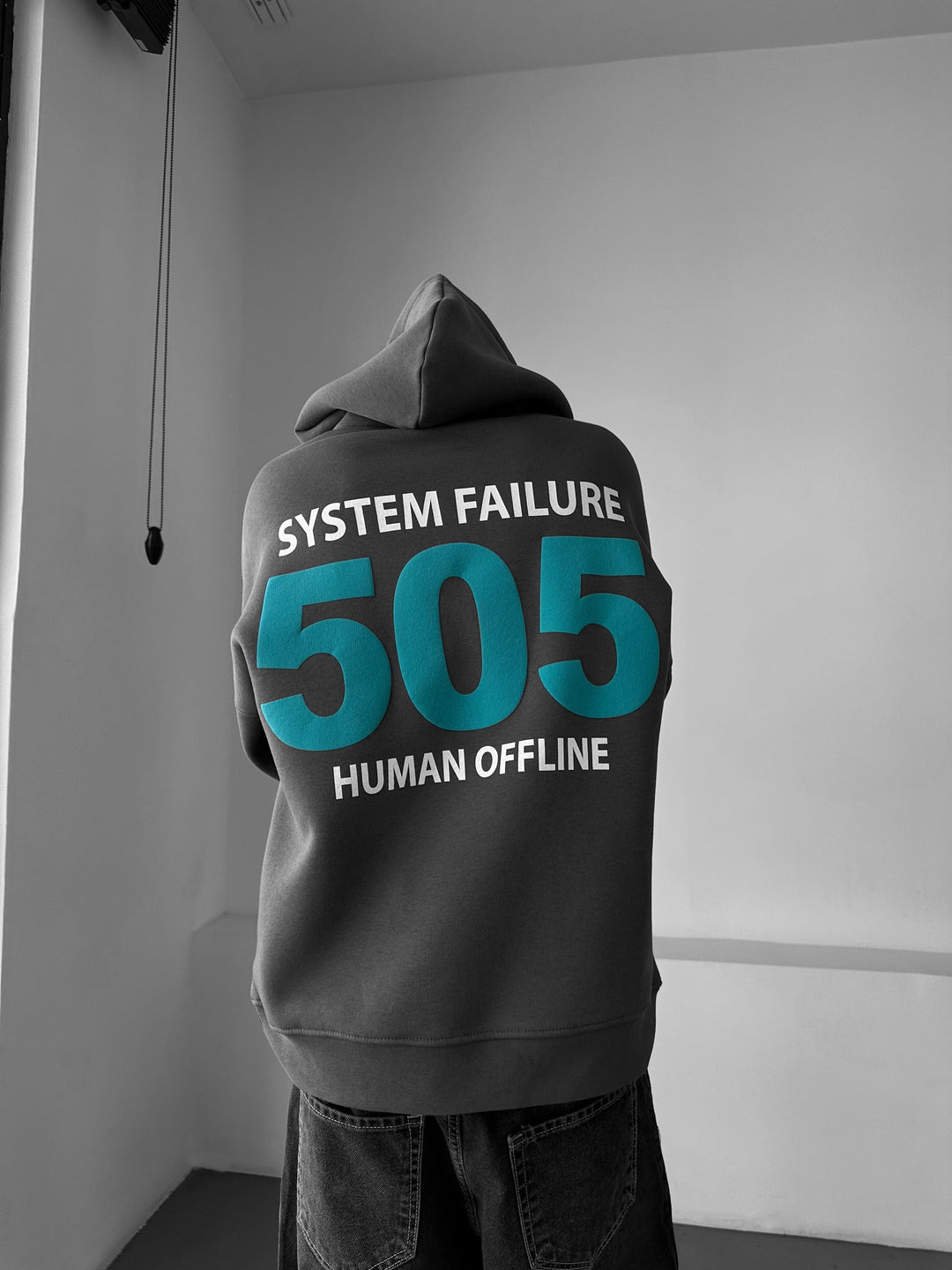 Hoodie Oversize 505 - Antracyt