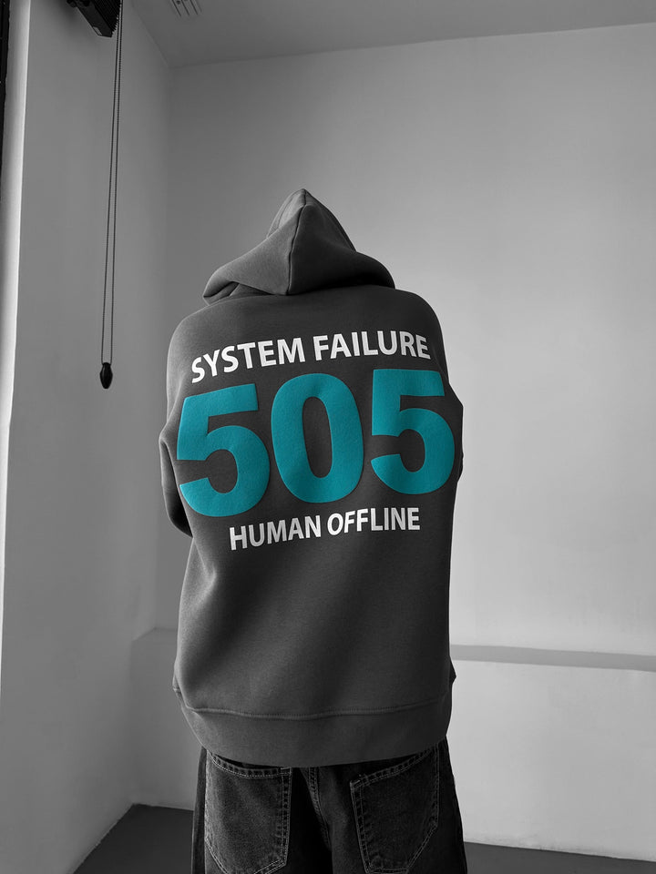 Hoodie Oversize 505 - Antracyt