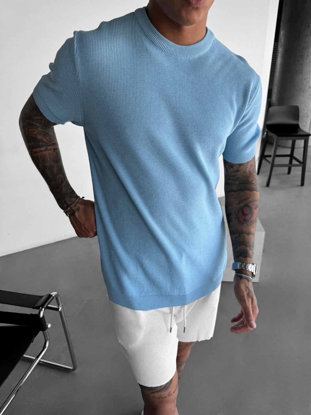 Oversize T-Shirt - Babyblue