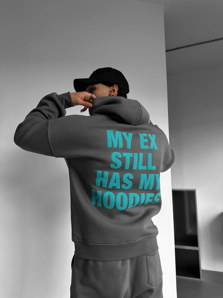Hoodie Oversize EX Część II - Antracyt