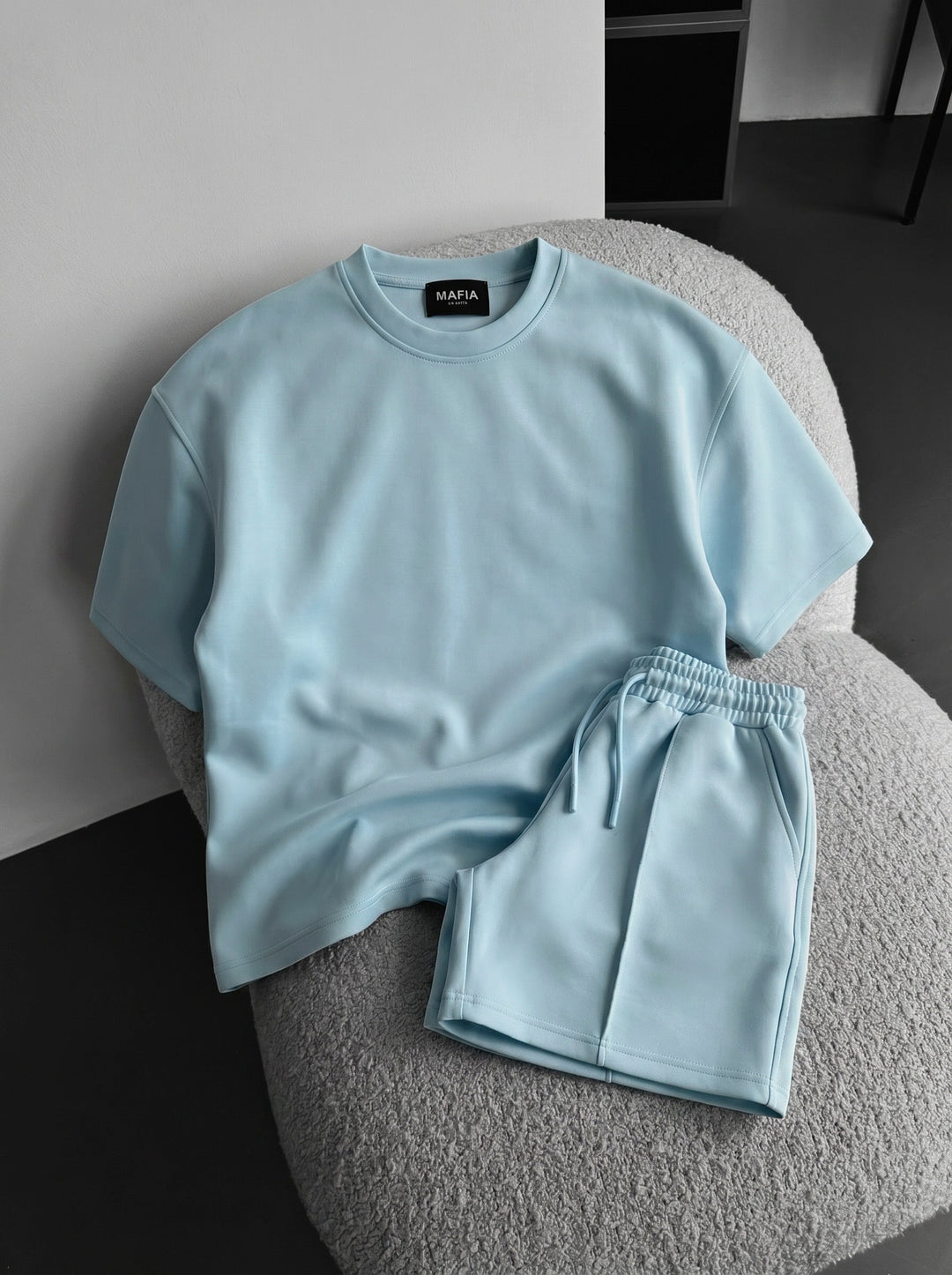 Koszulka Diver Regular Fit - Babyblue