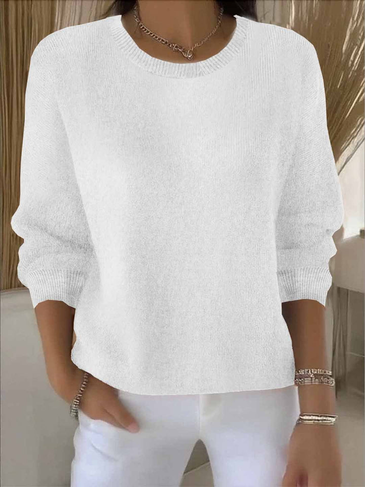 Swobodny codzienny sweter