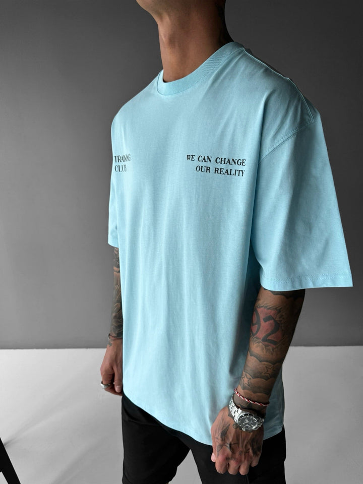 Oversize Training Club T-Shirt - Baby Blue