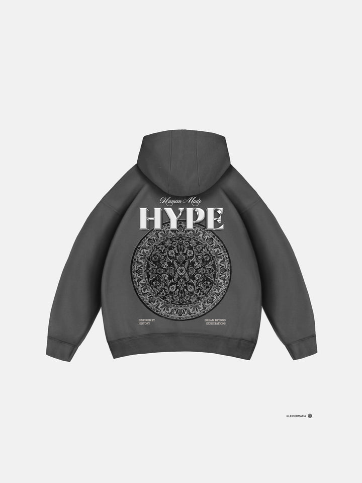 Hoodie Oversize Hype - Antracyt