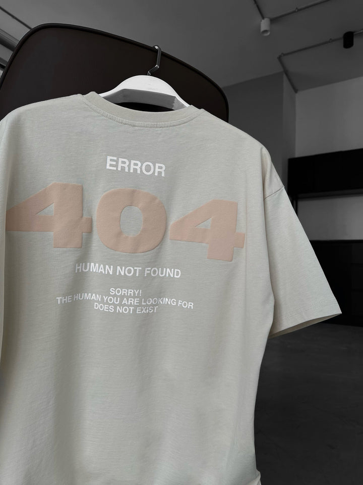 T-shirt Oversize 404 - Beżowy