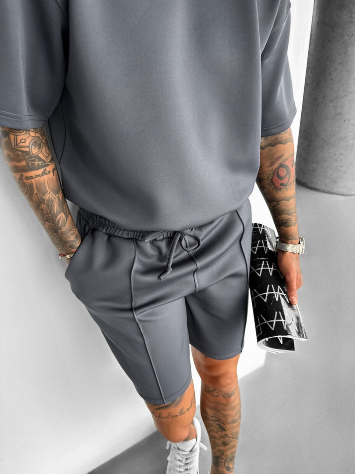 Koszulka Diver Regular Fit - Antracyt
