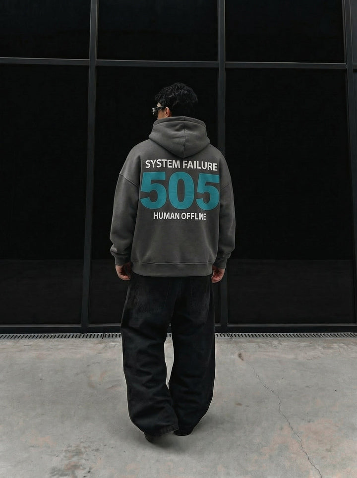 Hoodie Oversize 505 - Antracyt